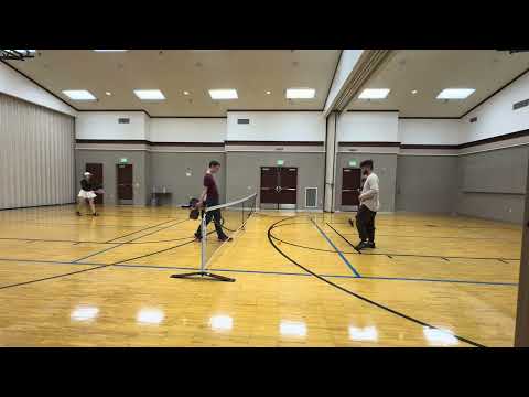 Aizer Alaras & Ryan Berg Vs. Lui Ofiu & Julie Kilkenny Pickleball Match.