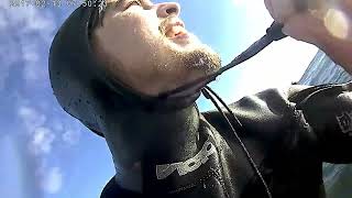 Sucking at surfing on video (POV)