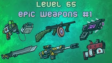 Pixel Gun 3D - Level 65 Epic Weapons #1 [Gameplay]