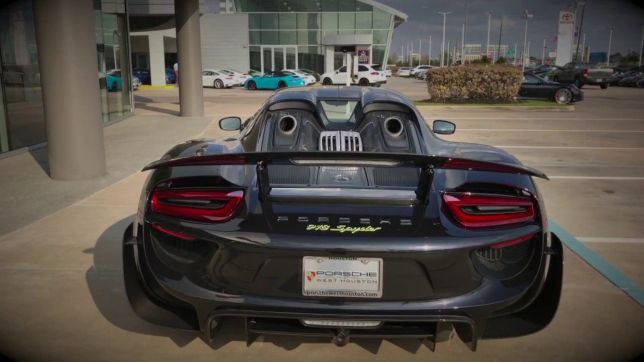 Porsche 918 spyder тюнинг