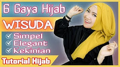Tutorial Hijab Segi Empat Pesta dan Wisuda Modern Dengan Hijab Bella Square Simple Kekinian #MFI - Durasi: 11.41. 