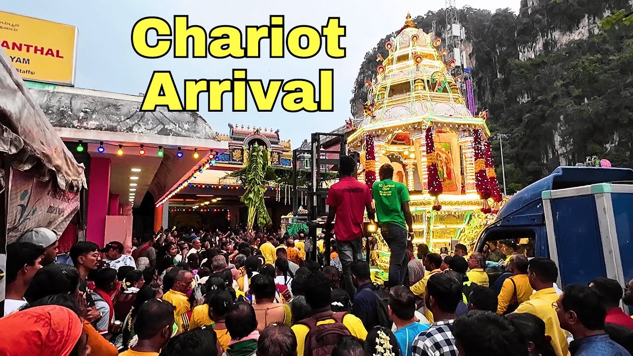 Arrival of Thaipusam Procession at Batu Caves on 24/01/2024 : Part 4