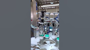 double heads rotary type capping machine#can seamer   # can sealing machine