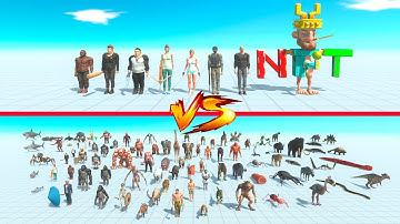 Modern Humans vs Factions - Animal Revolt Battle Simulator