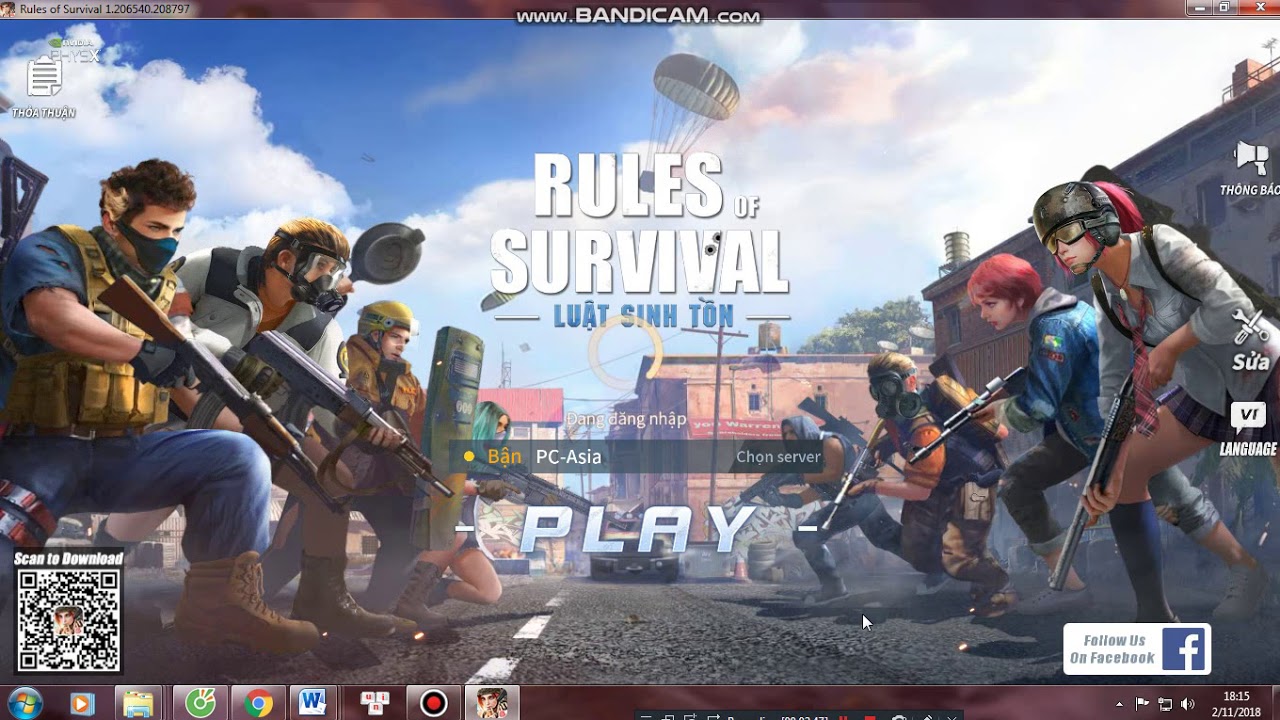 cách tải Rules Of Survival trên PC