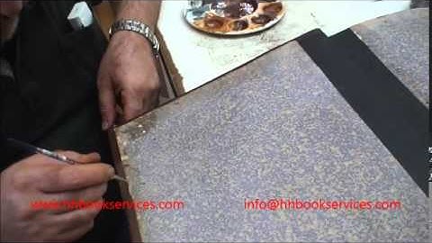 Ledger Restoration Part20 21 Endpaper Touch Up