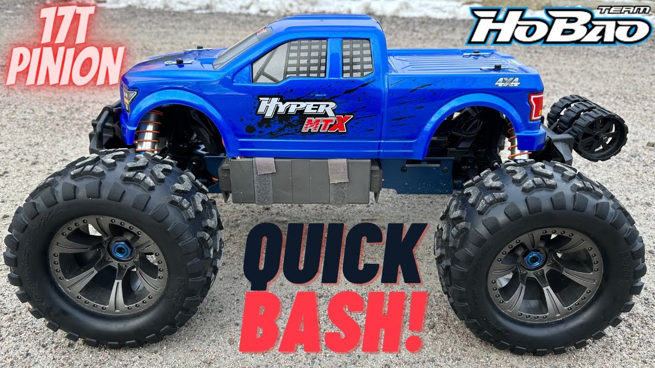 Ruote Gialle HoBao Bigfoot 17mm (2 Pezzi) Per Hyper MT Plus – 84165Y