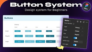 Figma RESPONSIVE BUTTONS in 10 minutes - Beginners Tutorial