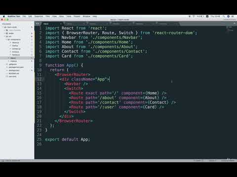 64  React Router Switch Tag