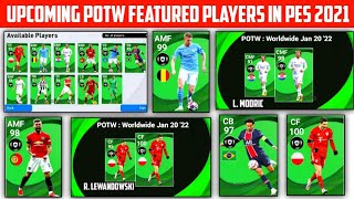 Предстоящий четверг Potw Worldwide 20 янв. '22 Рекомендуемые игроки в Pes 2021 Mobile | Игроки и рейтинги