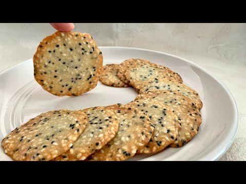 Sesame Tuile, Easy Quick amp DeliciousTuile au Ssame   