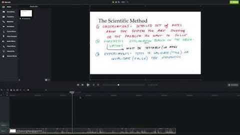 Switching Camtasia Video to Widescreen