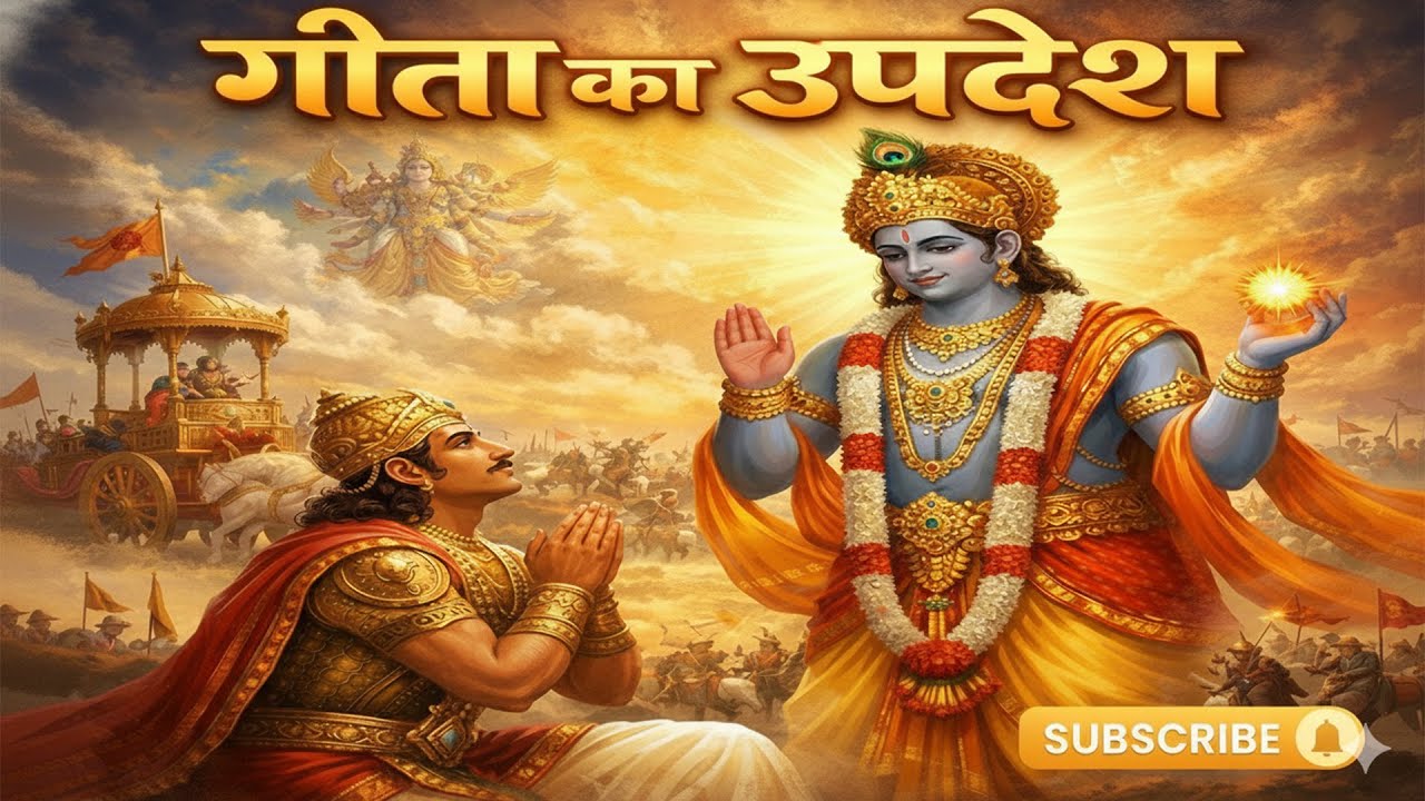 गीता का उपदेश | GEETA KA UPDESH श्रीमद्भगवद्गीता का उपदेश |श्रीकृष्ण के अमर वचन| Shree Krishna Bajan