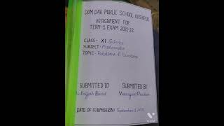 Class XI | Mathematics |Ch- Relations & Functions (Intro Notes )