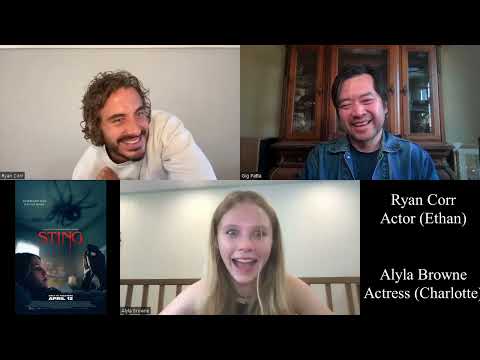 Ryan Corr and Alyla Browne Interview for Sting