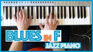 Blues in F - Jazz Piano - Grant Hunt chords