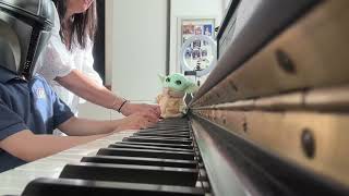 Star Wars theme runthrough by Mandalorian and Grogu