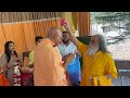 Acharya swami shree avdheshanand giri maharaj paid visit at shree girnar sadhana ashram