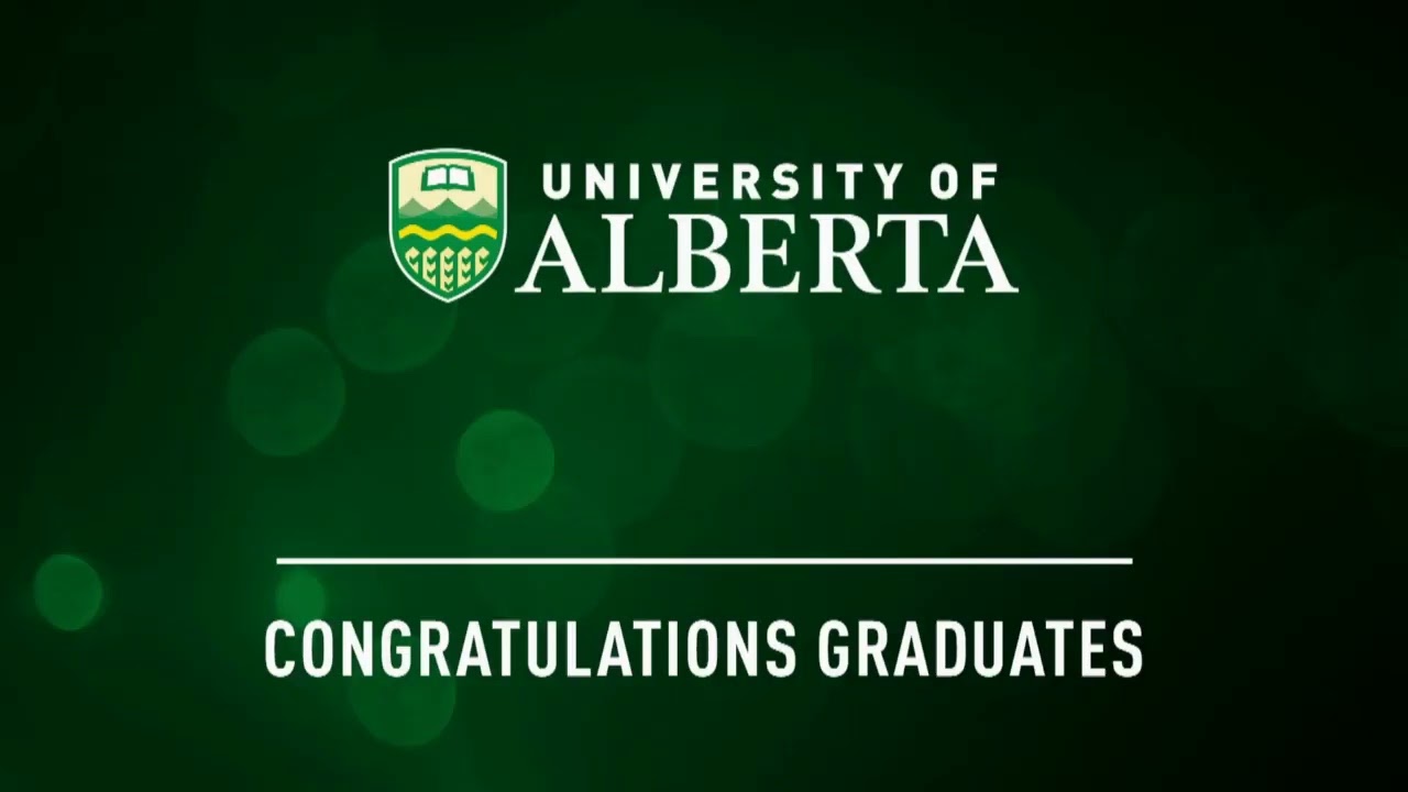 U of A Convocation Spring 2019 - June 6 (PM): Business (Bachelor) - YouTube