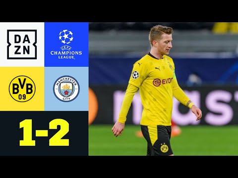 Wieder Foden! Citizens werfen BVB raus: Dortmund - Man City 1:2 | UEFA Champions League | DAZN