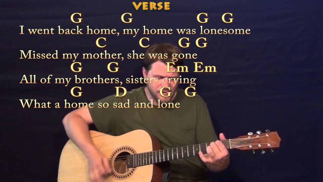 Will The Circle Be Unbroken Gospel Strum Guitar Cover Lesson With Chords Lyrics Youtube