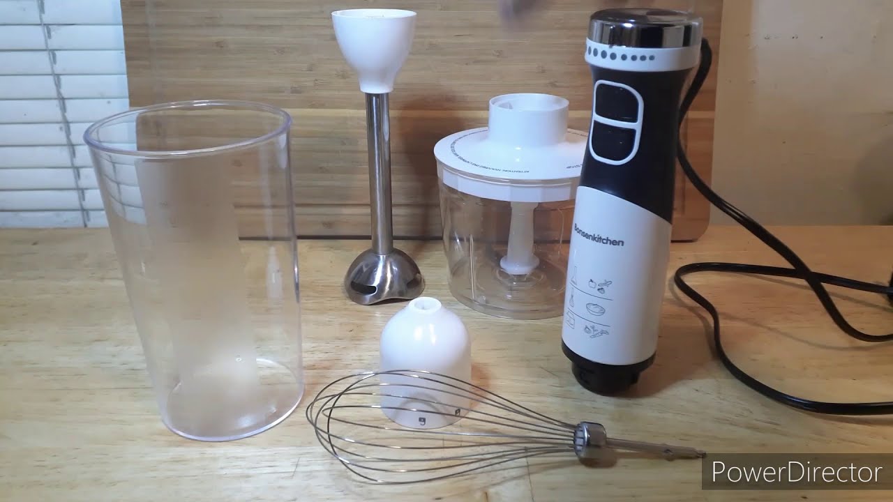 Bonsenkitchen Hand Mixer Review YouTube