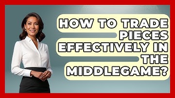 How To Trade Pieces Effectively In The Middlegame? - The Chess Codex