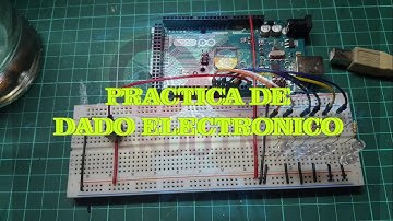 Dado electrónico con arduino mega