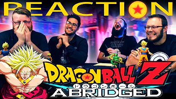 DragonBall Z Abridged Movie: BROLY REACTION!! TeamFourStar