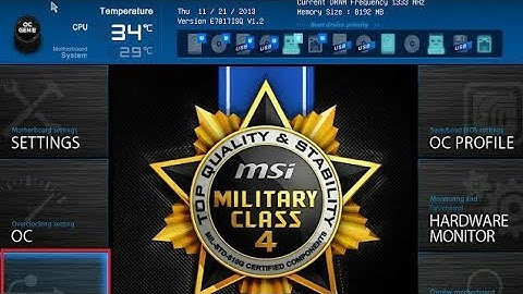 MSI Motherboard windows setup | msi motherboard bios setup