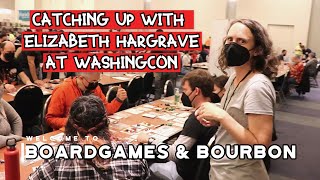 A few Minutes with Elizabeth Hargrave at WashingCon While She Tests Fox Experiment