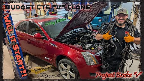 LS Swap Cadillac CTS WIRING EDITION! Budget CTS-V Clone Part 4