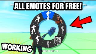 NEW *EMOTE MAP* ALL EMOTES! In Fortnite Creative (PRIVATE SESSION 2024!) 🤫