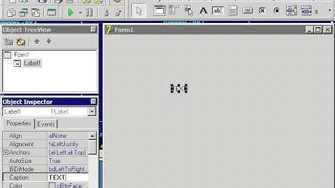 4  Знакомство с Delphi 7 Инспектор объектов