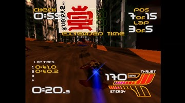 Part 6 HDMI 1080p Wipeout XL Sony PlayStation Original Hardware Expert Longplay PS1 Psygnosis 1996