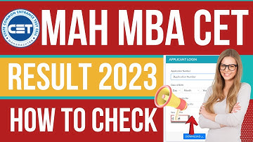 mah mba cet result 2023 | mht cet mba result | mahir academy