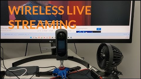 THETA X Wireless Streaming Test for 90 Minutes at 4K