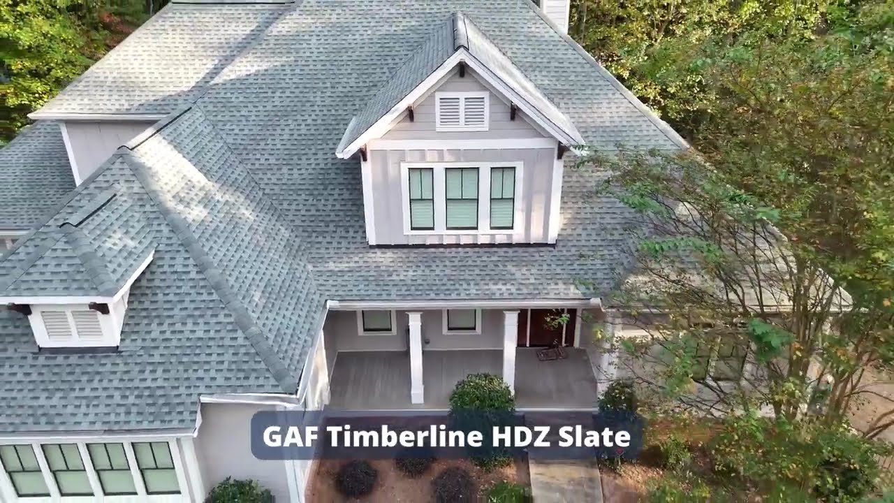 GAF Timberline HDZ Slate Shingles