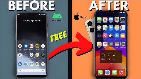 Android ko iphone kaise banaye || How to Make Android into Iphone || Android To Iphone.