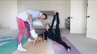 HILARIOUS FAMILY YOGA CHALLENGE!!!