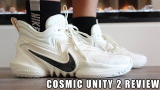 "COCONUT MILK" NIKE COSMIC UNITY 2 PERFORMANCE REVIEW | 2022 BEST BASKETBALL SHOES