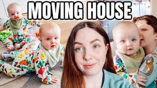 GETTING READY TO MOVE HOUSE // MUM OF 8 w/ TWINS + TRIPLETS