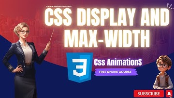 CSS display and max width ||  डिस्प्ले और अधिकतम चौड़ाई  || Web Development || Learn Coding Quick
