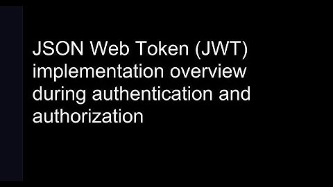 JWT (JSON Web Token) Implementation Overview