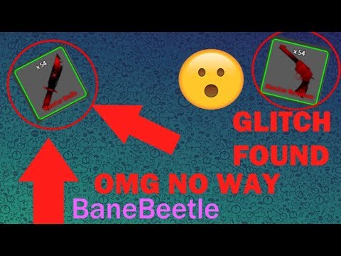 Murder Mystery X Glitch Free Hunter Knives Patched - how to get a free knife in murder mystery x roblox youtube