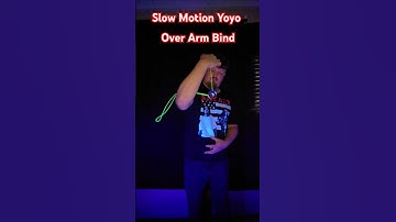 Slow Motion Yoyo(#23) Over Arm Bind #yoyo #yoyotricks #skills #skilltoy #slowed #fyp #trend #global