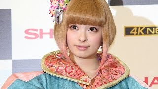 きゃりーぱみゅぱみゅ、好きな番組は「月曜から夜ふかし」「水曜日のダウンタウン」「AQUOS 4K」新CM発表会　会見　#Kyary Pamyu Pamyu