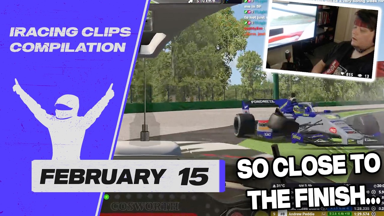 15 февраля | Подборка видеороликов из iRacing