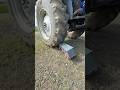 Jumbo Truck Damaged By Tractor 