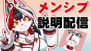 【説明会】メンシプについての説明！【Vtuber】